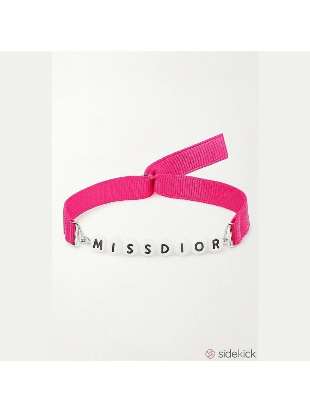 Dior Miss Dior Bracelet Pink Ribbon White Beads - Picture 11 of 11
